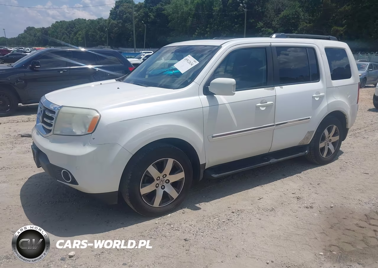 2012 Honda Pilot Touring VIN:5FNYF3H90CB018607 - 2