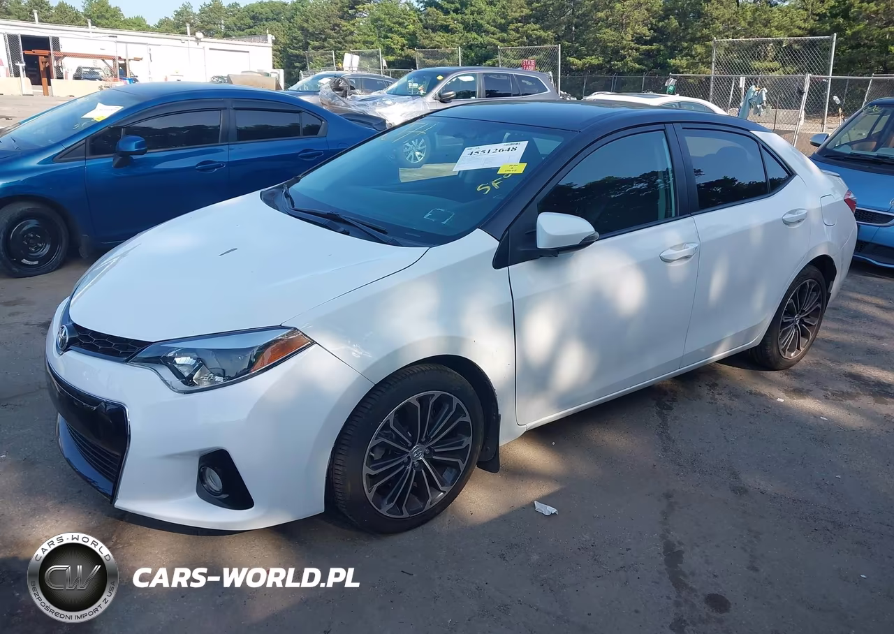 2016 Toyota Corolla S Plus VIN:5YFBURHE6GP370807 - 2