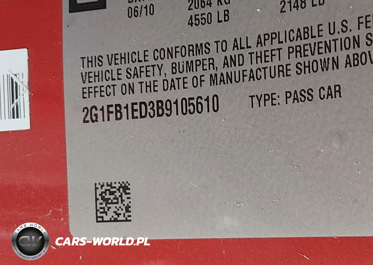 2011 Chevrolet Camaro 1Lt VIN:2G1FB1ED3B9105610 - 9