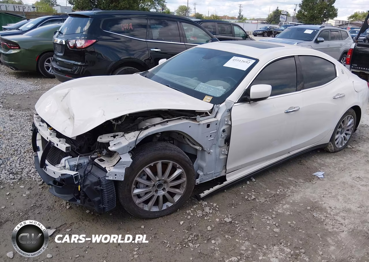 2014 Maserati Ghibli VIN:ZAM57XSA0E1090215 - 2