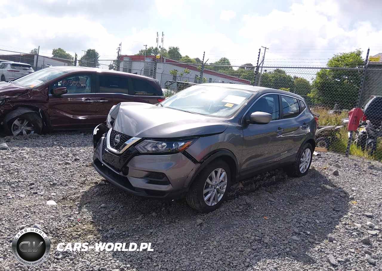 2021 Nissan Rogue Sport S Fwd Xtronic Cvt VIN:JN1BJ1AV6MW564246 - 2
