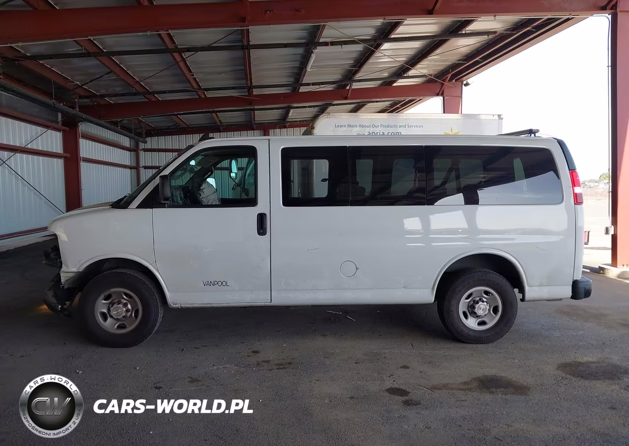 2022 Chevrolet Express Passenger Rwd 3500 Regular Wheelbase Ls VIN:1GAZGLFP5N1186444 - 15