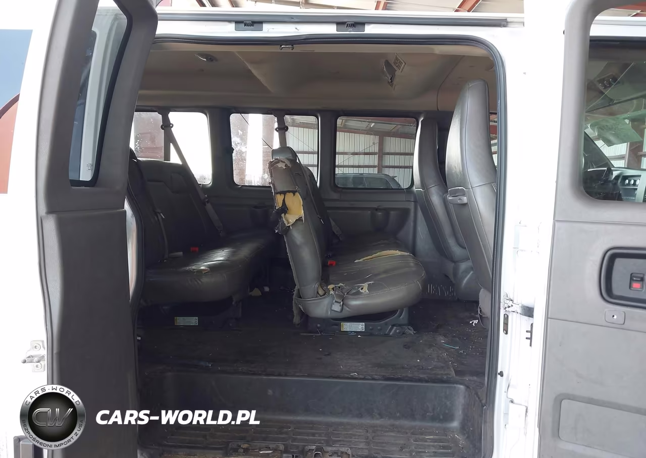 2022 Chevrolet Express Passenger Rwd 3500 Regular Wheelbase Ls VIN:1GAZGLFP5N1186444 - 8