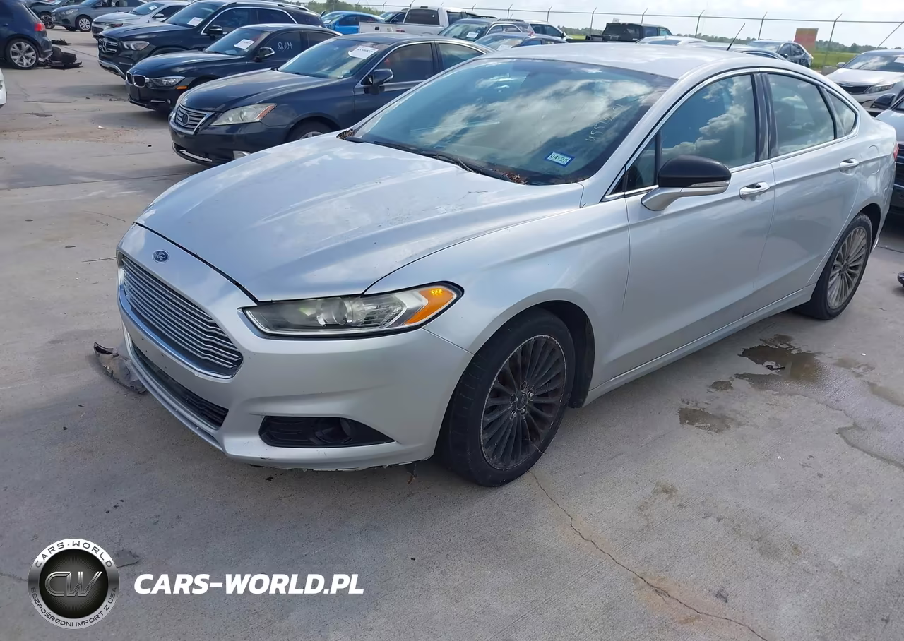 2016 Ford Fusion Titanium VIN:3FA6P0K99GR228046 - 2