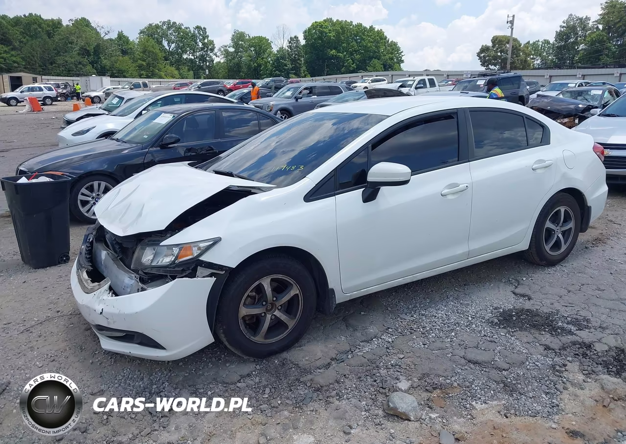 2015 Honda Civic Se VIN:19XFB2F78FE119483 - 2