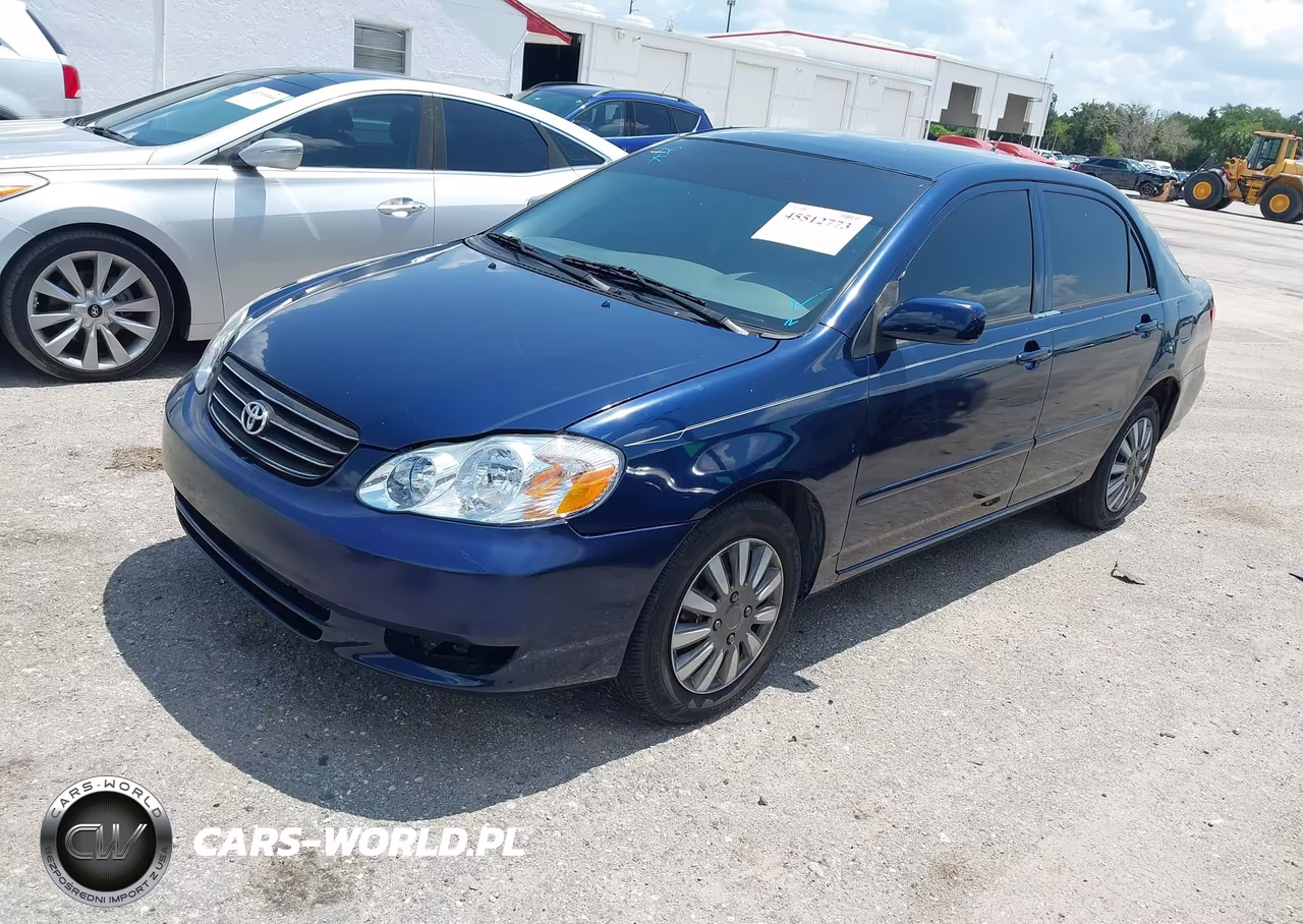 2003 Toyota Corolla Le VIN:JTDBR32E730034661 - 2