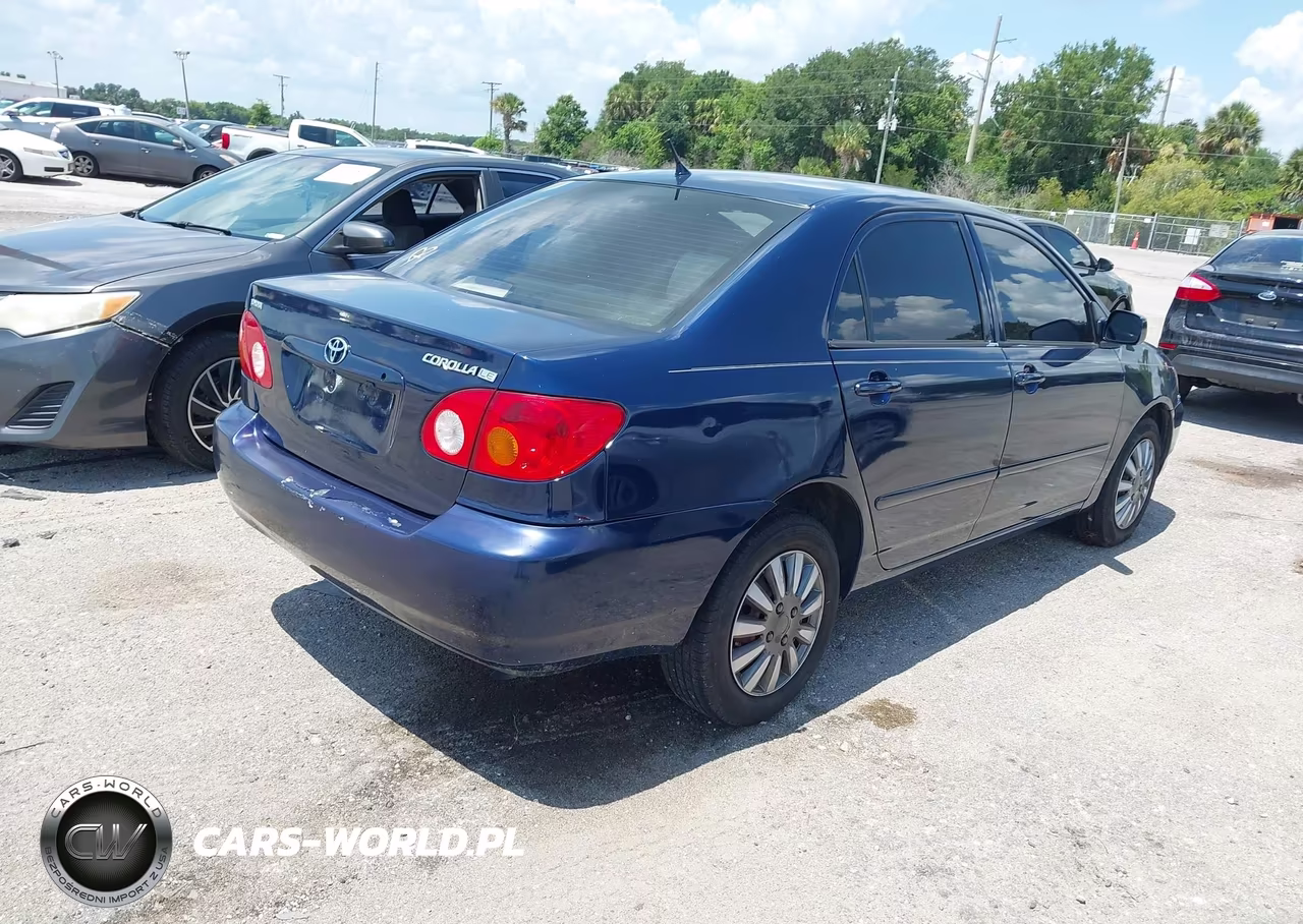 2003 Toyota Corolla Le VIN:JTDBR32E730034661 - 4