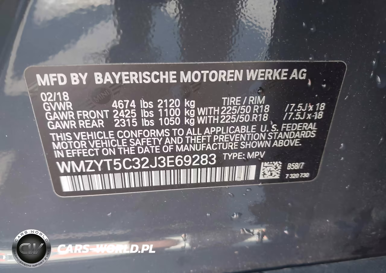 2018 Mini Countryman Cooper S VIN:WMZYT5C32J3E69283 - 9