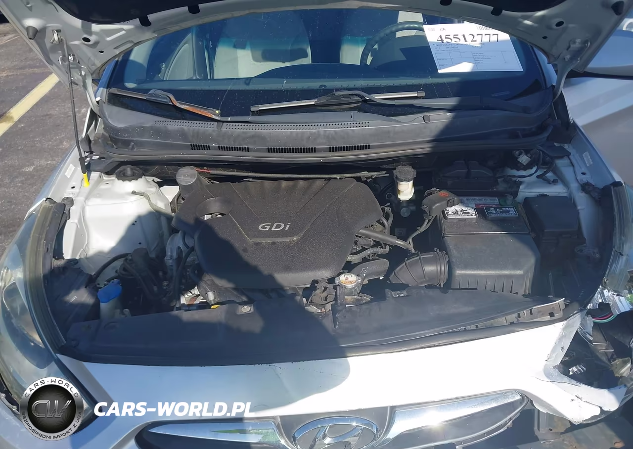 2012 Hyundai Accent Gls VIN:KMHCT4AE6CU116107 - 10