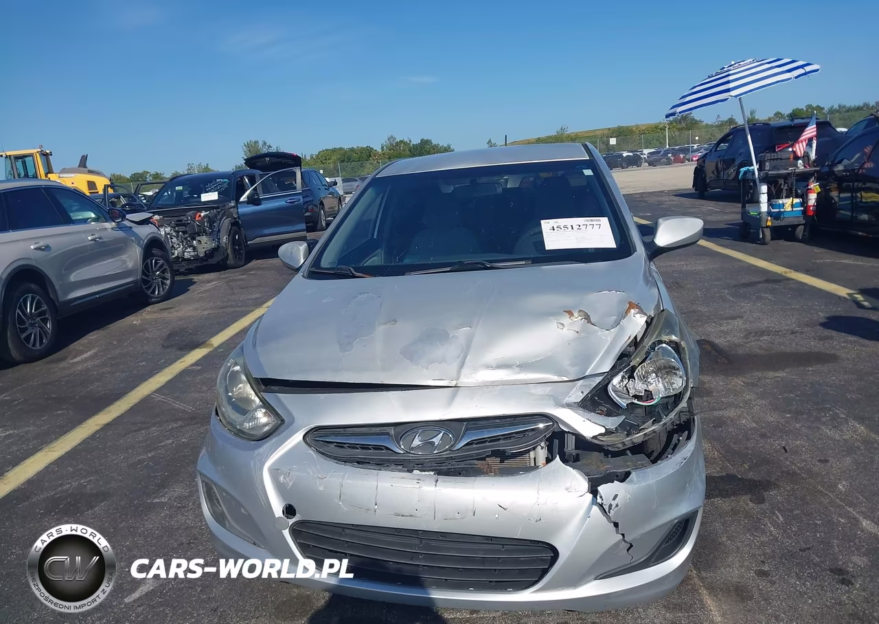 2012 Hyundai Accent Gls VIN:KMHCT4AE6CU116107 - 11