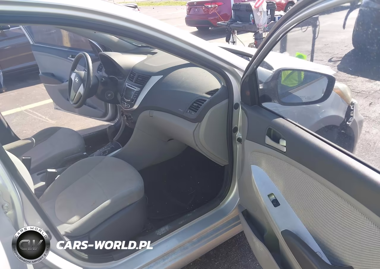 2012 Hyundai Accent Gls VIN:KMHCT4AE6CU116107 - 5