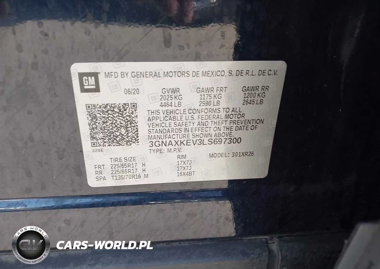 2020 Chevrolet Equinox Fwd Lt 1.5L Turbo VIN:3GNAXKEV3LS697300 - 9