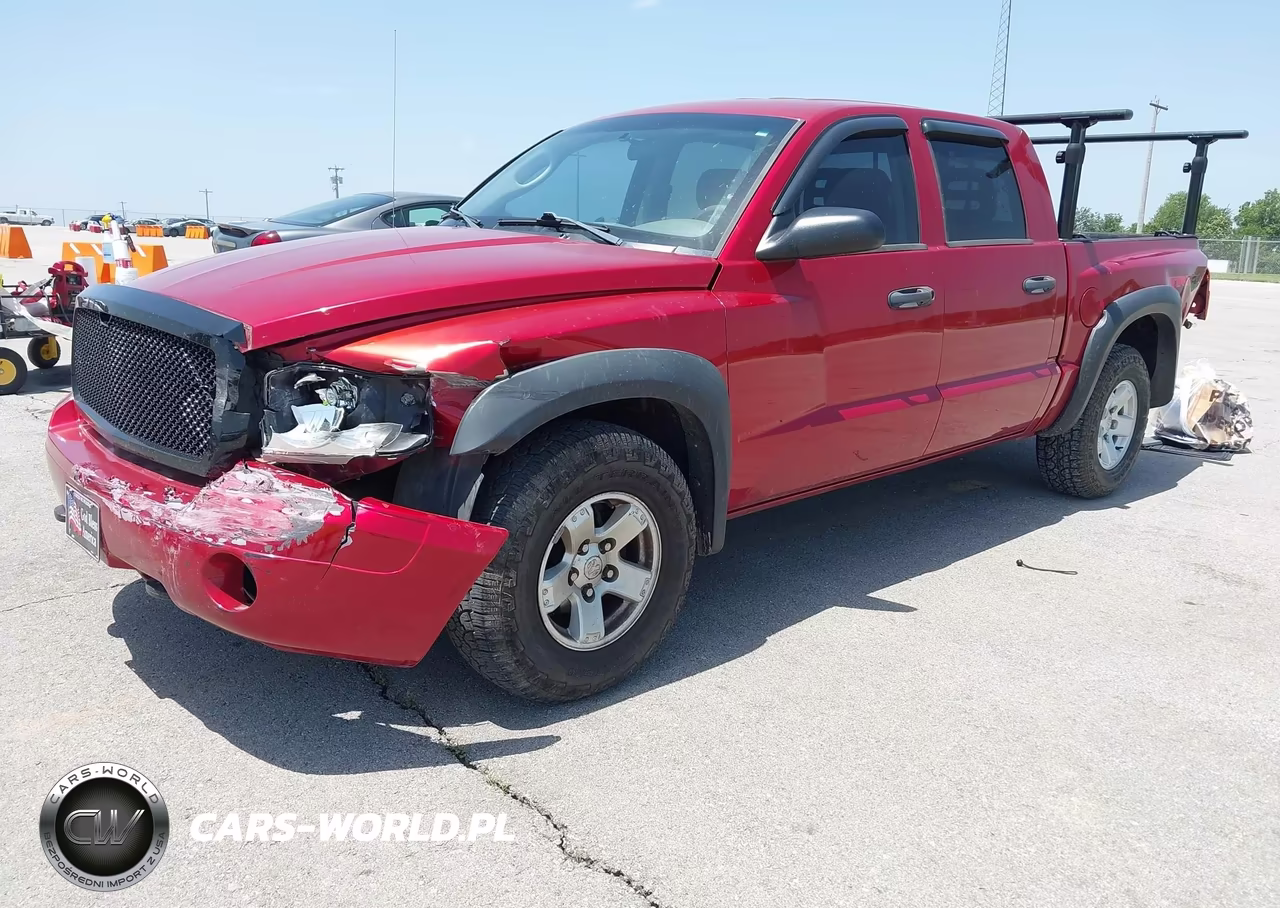 2007 Dodge Dakota Slt VIN:1D7HW48PX7S203203 - 2