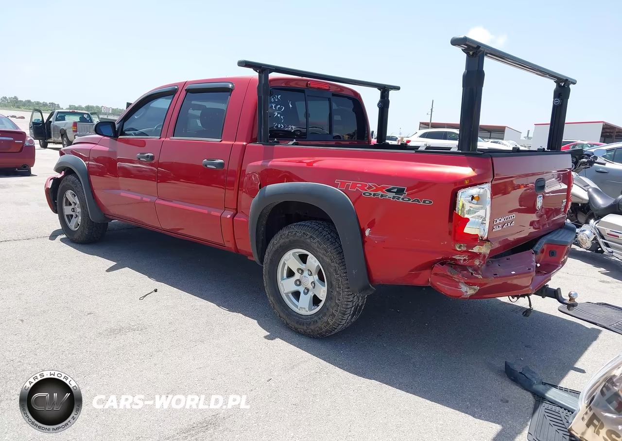 2007 Dodge Dakota Slt VIN:1D7HW48PX7S203203 - 3