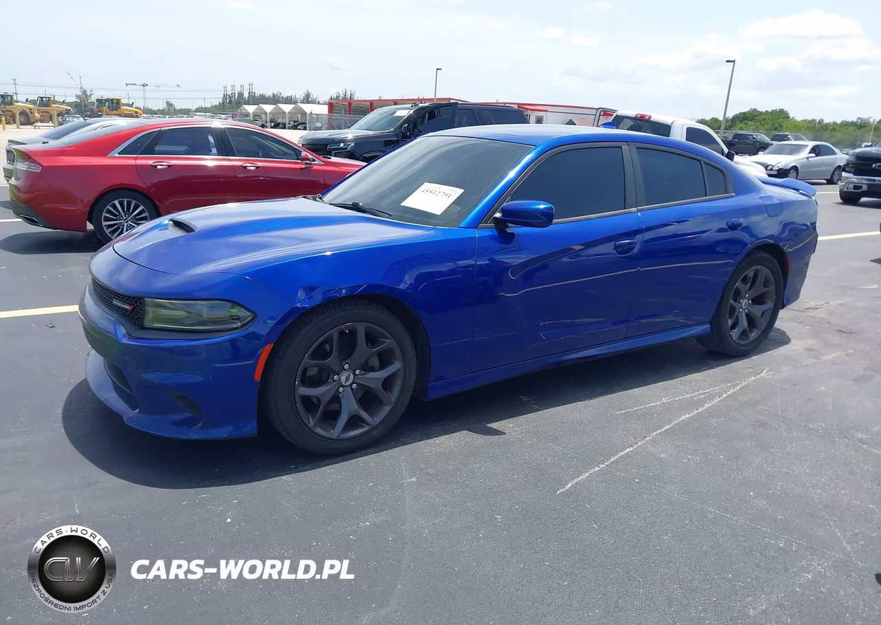 2019 Dodge Charger Gt Rwd VIN:2C3CDXHG4KH527246 - 2
