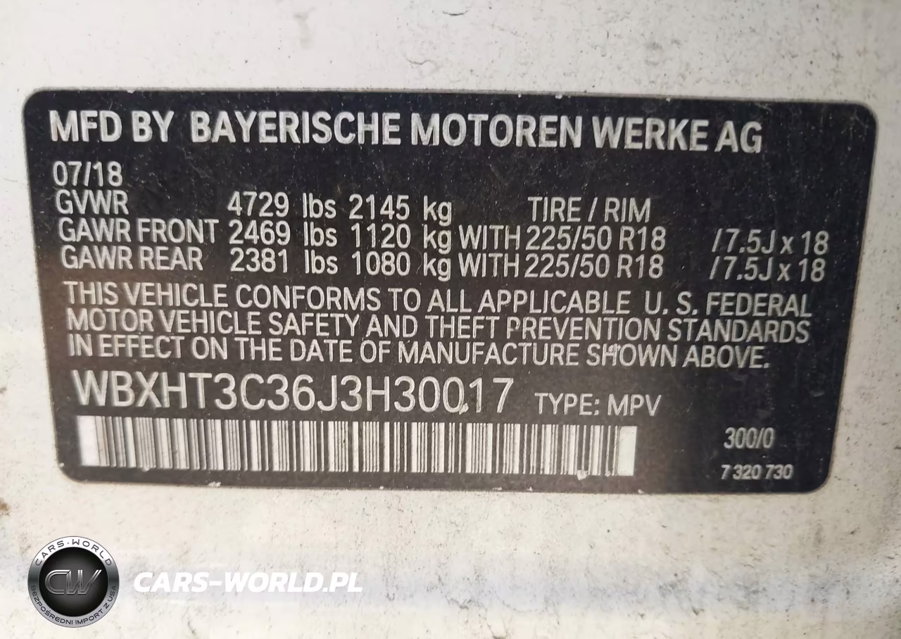 2018 BMW X1 xDrive28I VIN:WBXHT3C36J3H30017 - 9