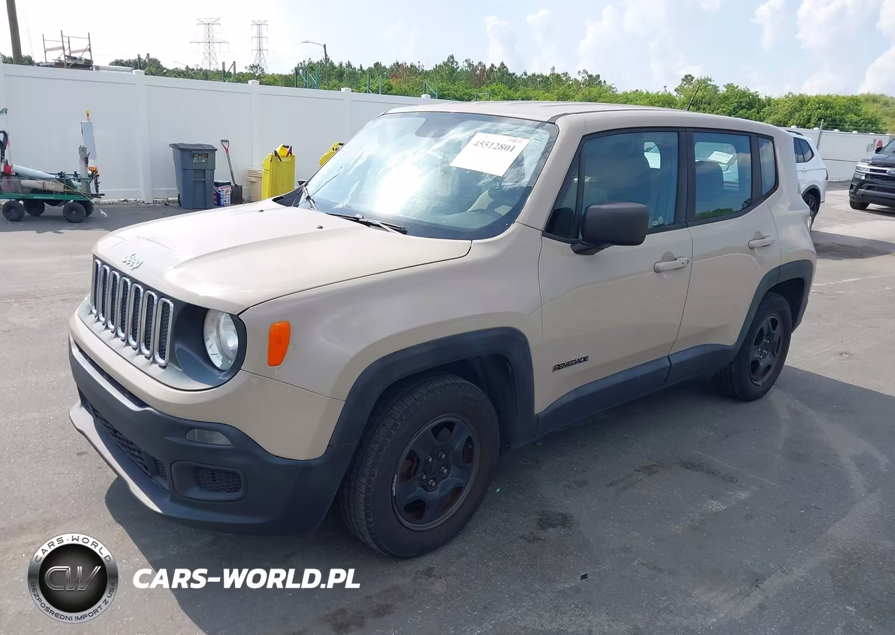 2016 Jeep Renegade Sport VIN:ZACCJAAT4GPE37626 - 2