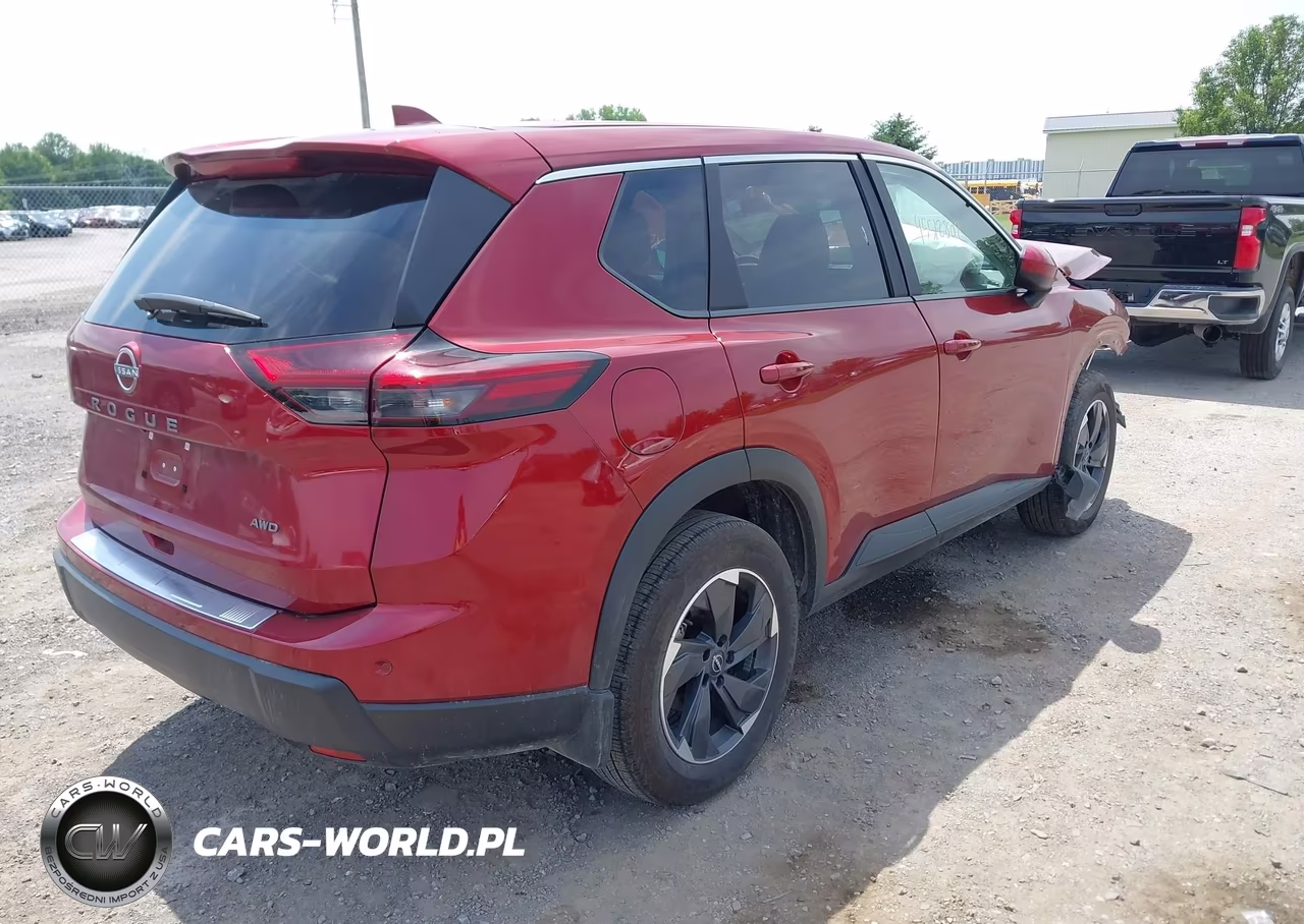 2025 Nissan Rogue Sv Intelligent Awd VIN:5N1BT3BB1SC851317 - 4