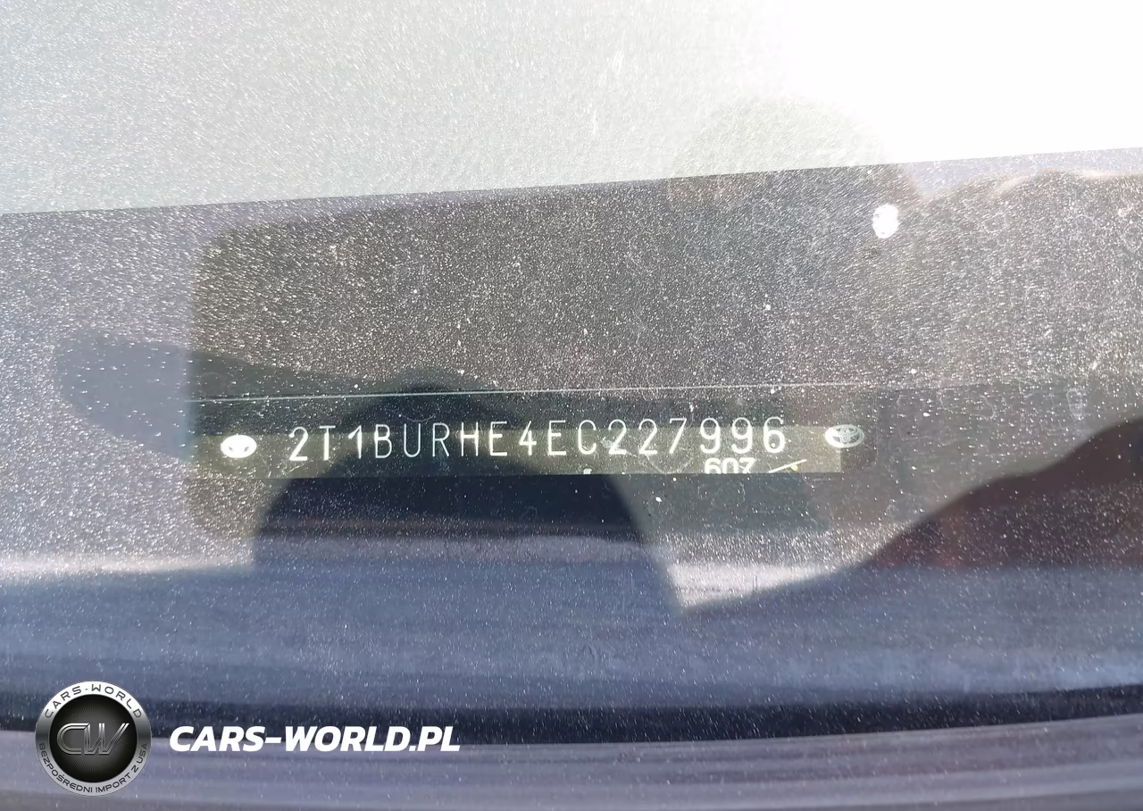 2014 Toyota Corolla L VIN:2T1BURHE4EC227996 - 9