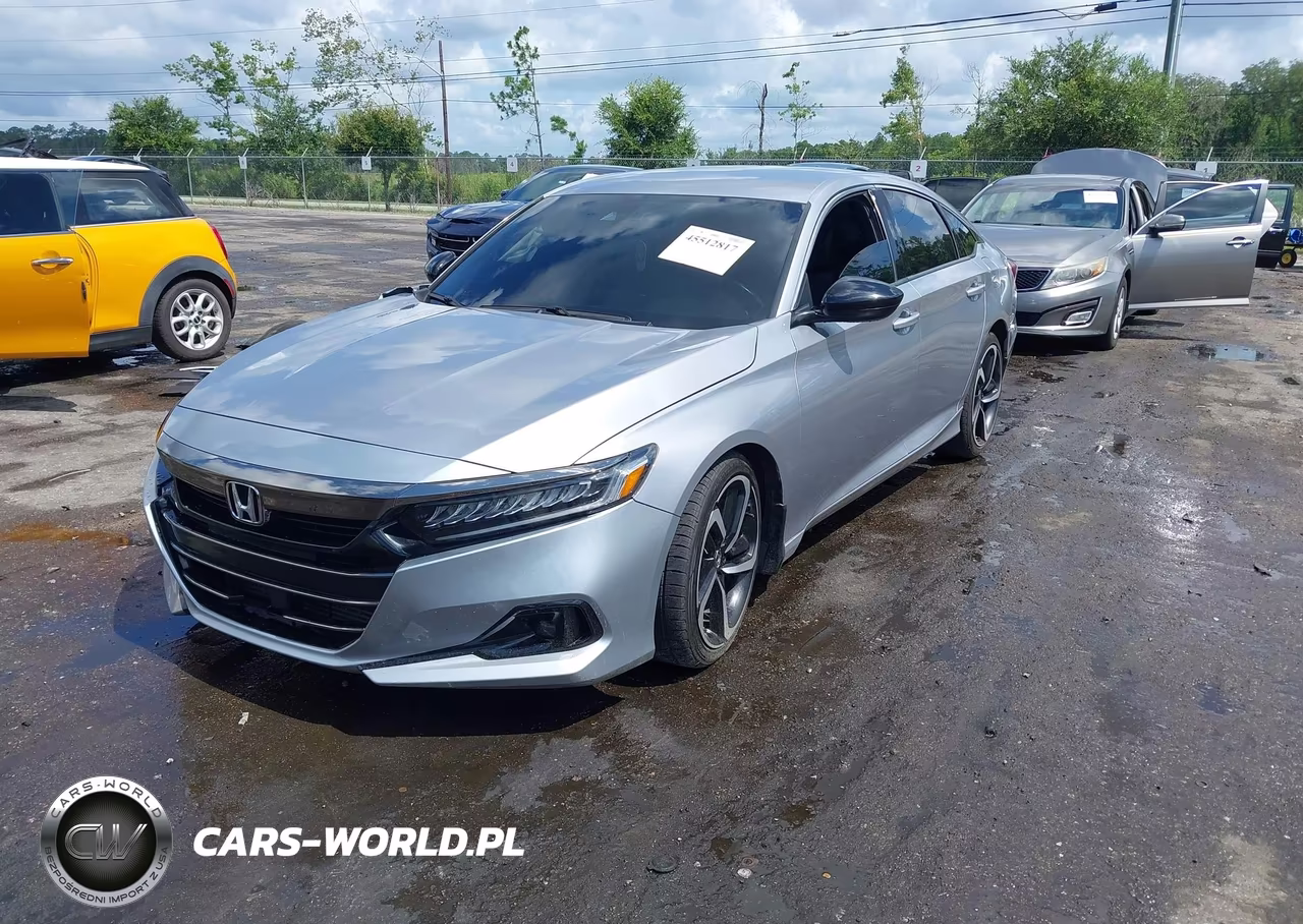 2022 Honda Accord Sport VIN:1HGCV1F3XNA026551 - 2