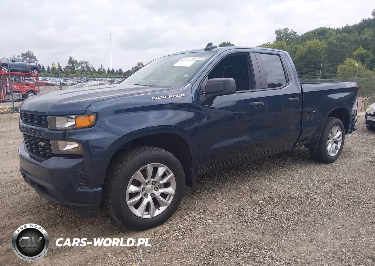 2021 Chevrolet Silverado 1500 4Wd Standard Bed Custom VIN:1GCRYBEK1MZ125869 - 2