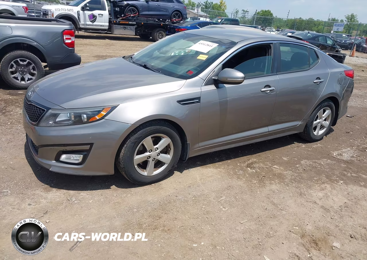 2015 Kia Optima Lx VIN:5XXGM4A74FG518867 - 2