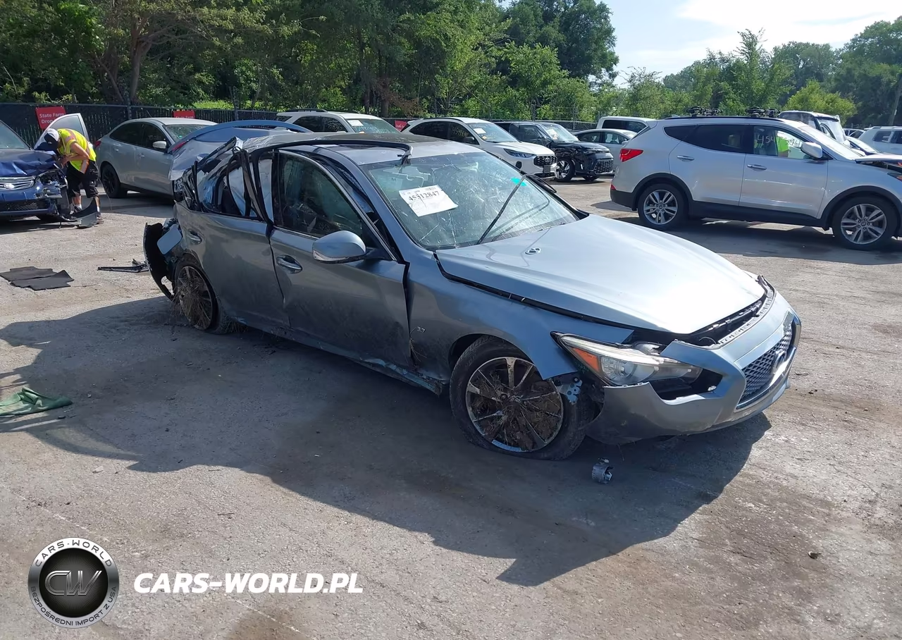 2015 Infiniti Q50 VIN:JN1BV7AP6FM356388 - 1