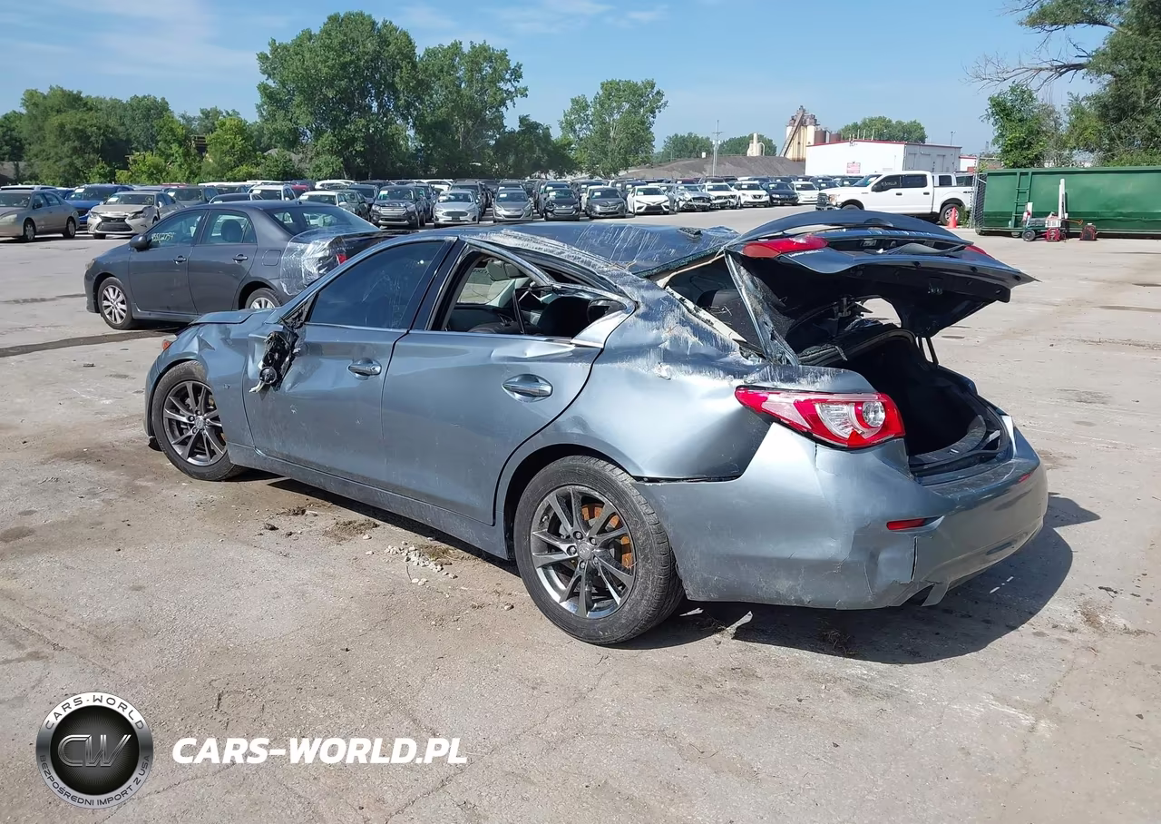 2015 Infiniti Q50 VIN:JN1BV7AP6FM356388 - 3