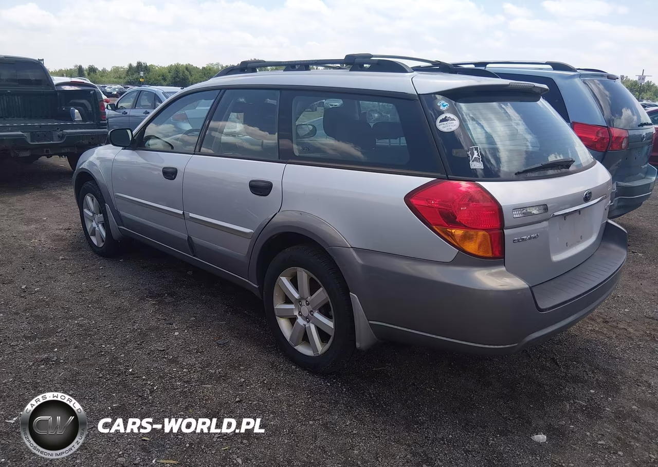 2006 Subaru Outback 2.5I VIN:4S4BP61C167344660 - 3