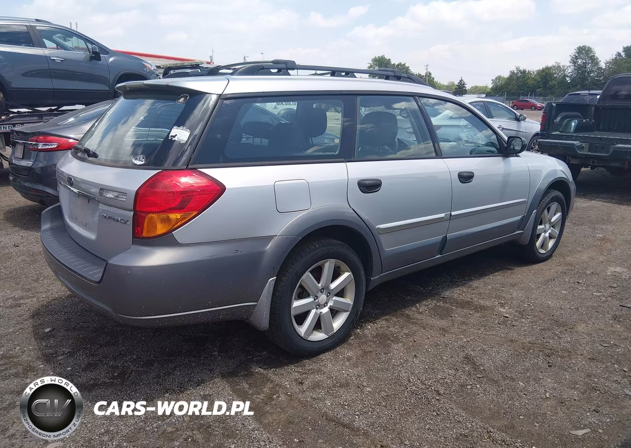 2006 Subaru Outback 2.5I VIN:4S4BP61C167344660 - 4