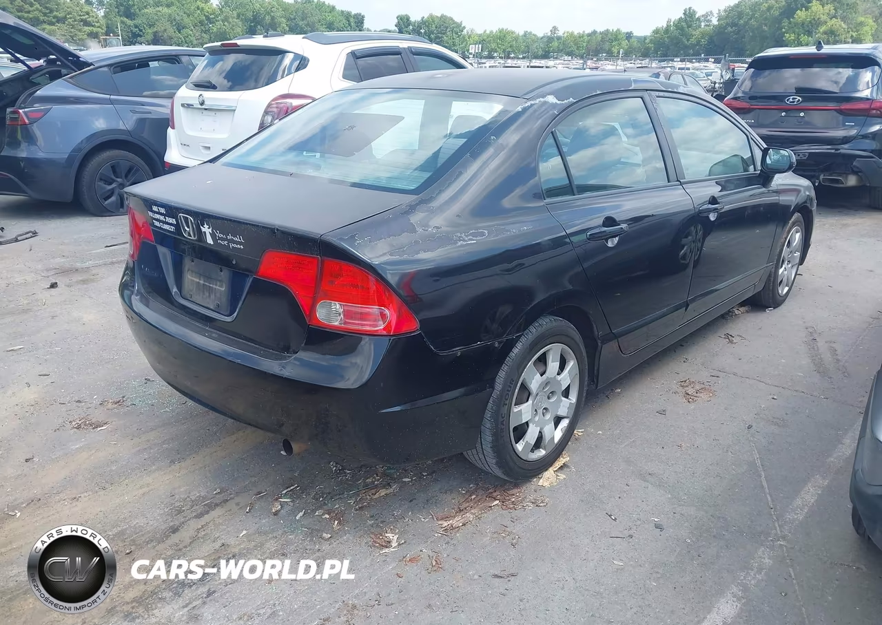 2008 Honda Civic Lx VIN:2HGFA16538H513994 - 4