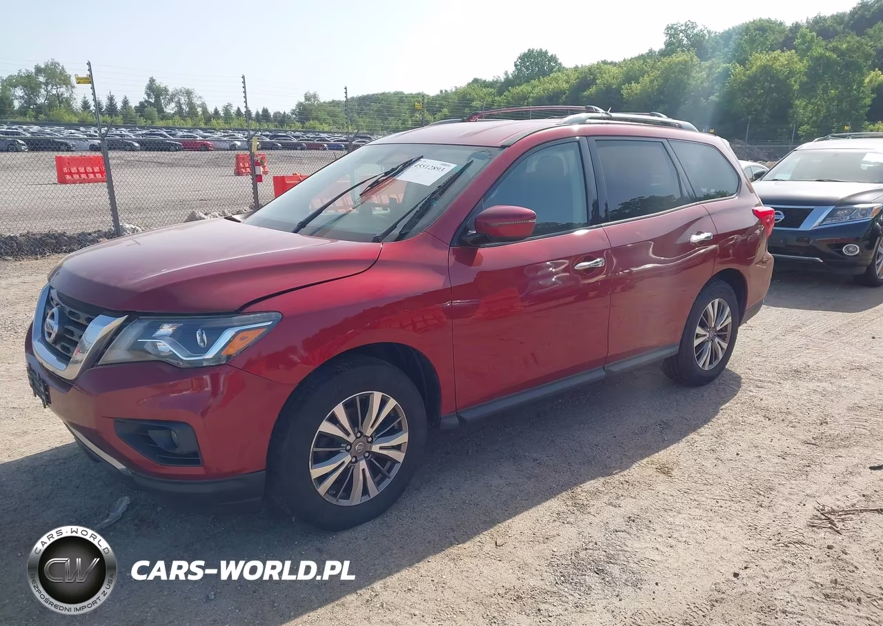 2018 Nissan Pathfinder Sv VIN:5N1DR2MM5JC668498 - 2