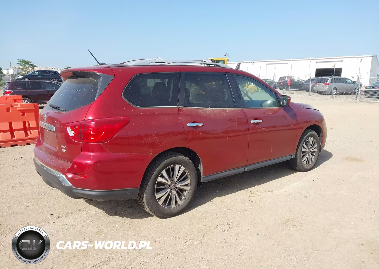 2018 Nissan Pathfinder Sv VIN:5N1DR2MM5JC668498 - 4