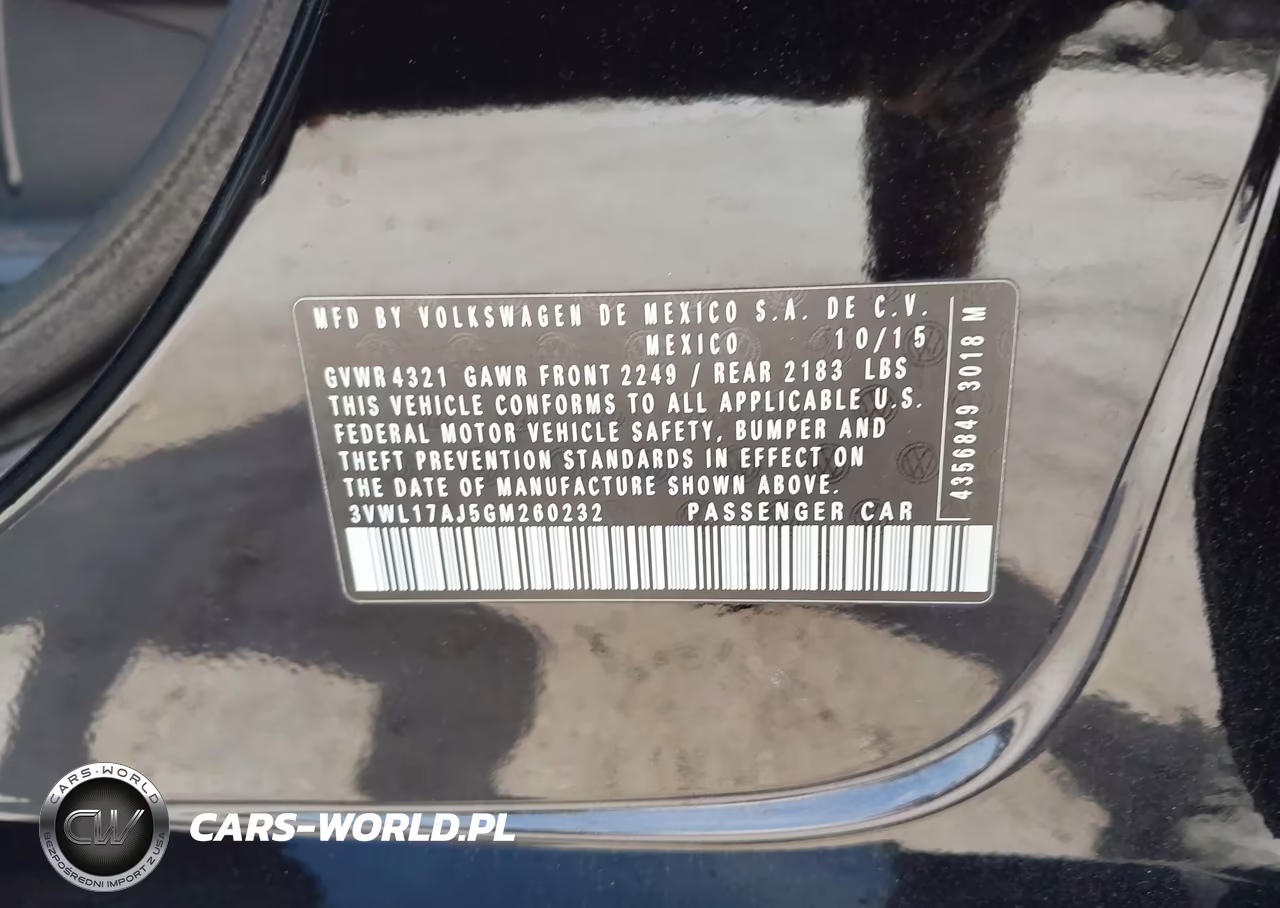 2016 Volkswagen Jetta 1.8T Sel VIN:3VWL17AJ5GM260232 - 9