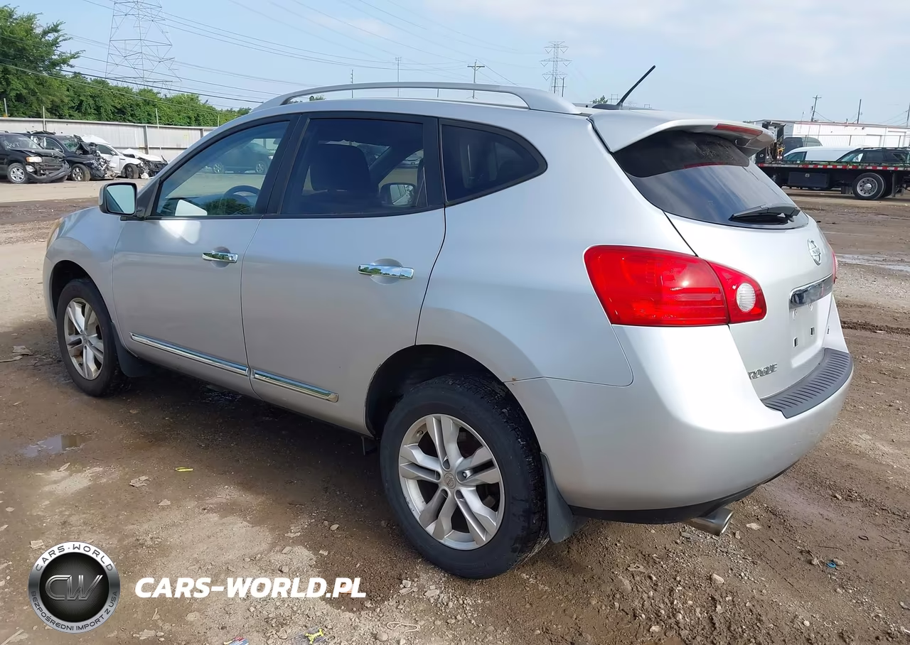 2013 Nissan Rogue Sv VIN:JN8AS5MTXDW502666 - 3