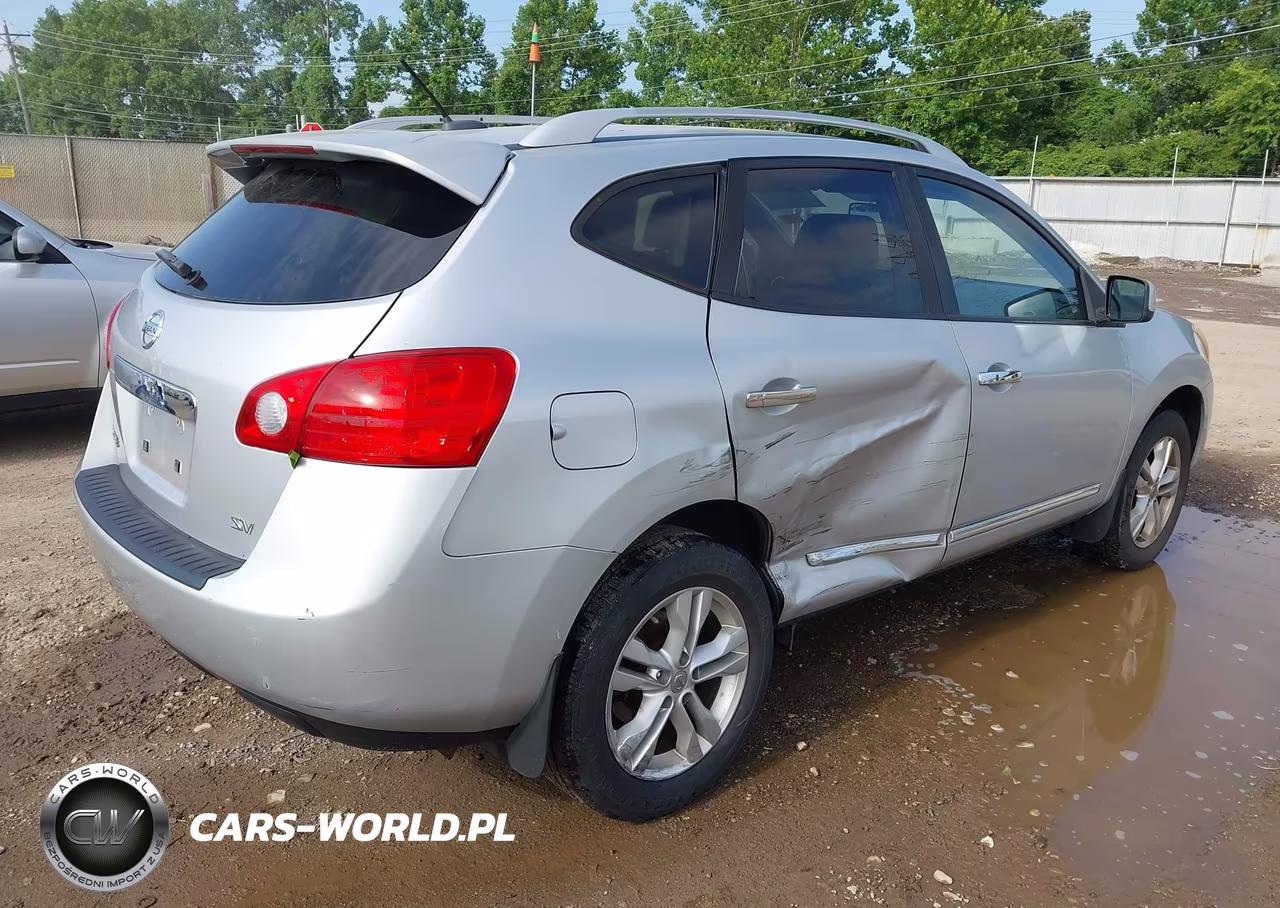 2013 Nissan Rogue Sv VIN:JN8AS5MTXDW502666 - 4