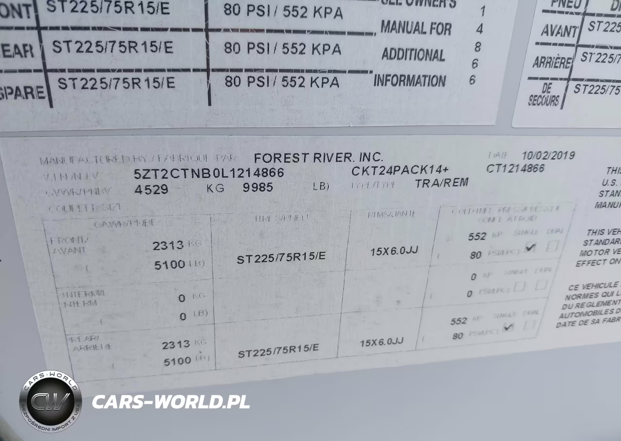 2020 Forest River Other VIN:5ZT2CTNB0L1214866 - 9