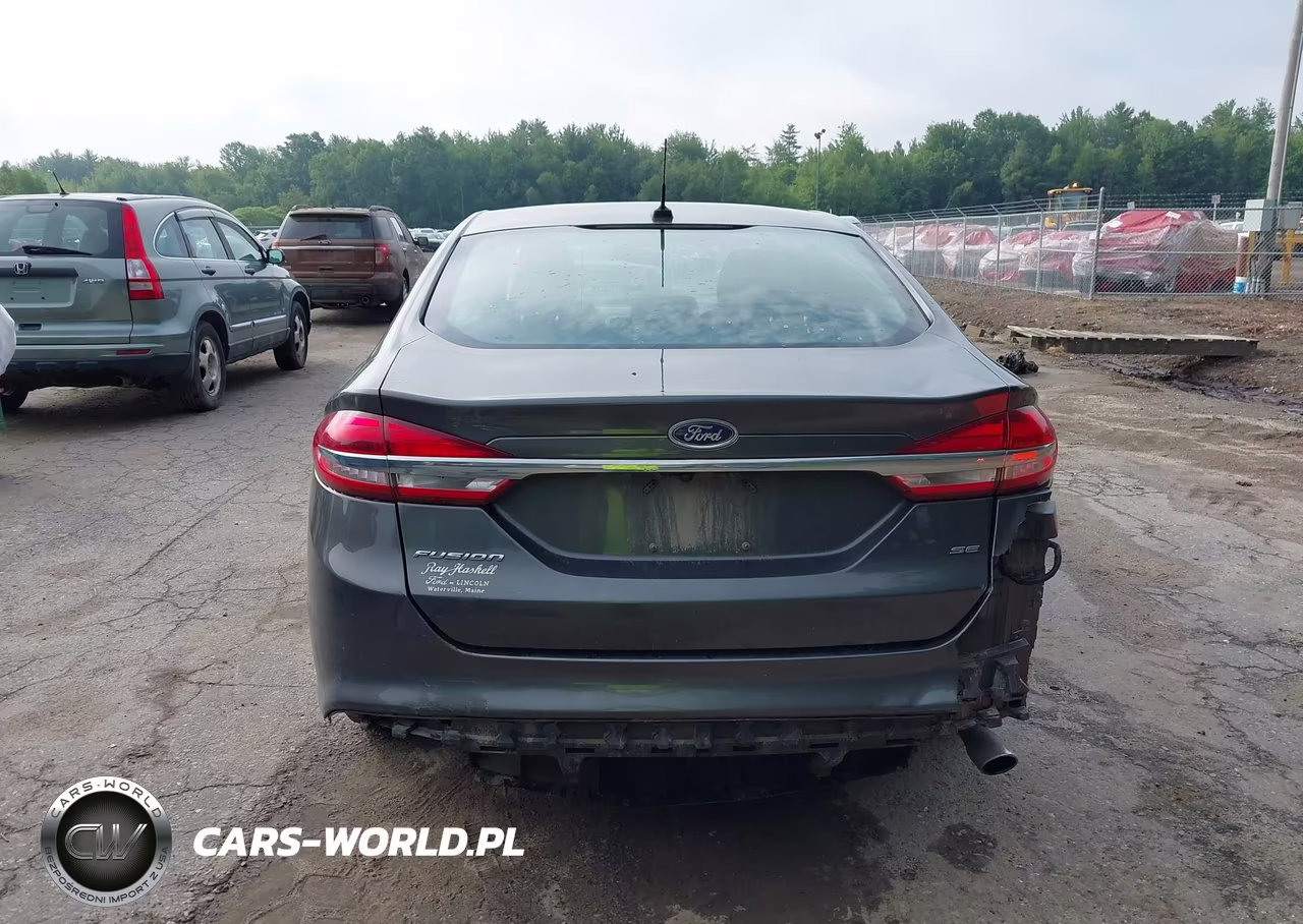 2017 Ford Fusion Se VIN:3FA6P0H70HR136122 - 16