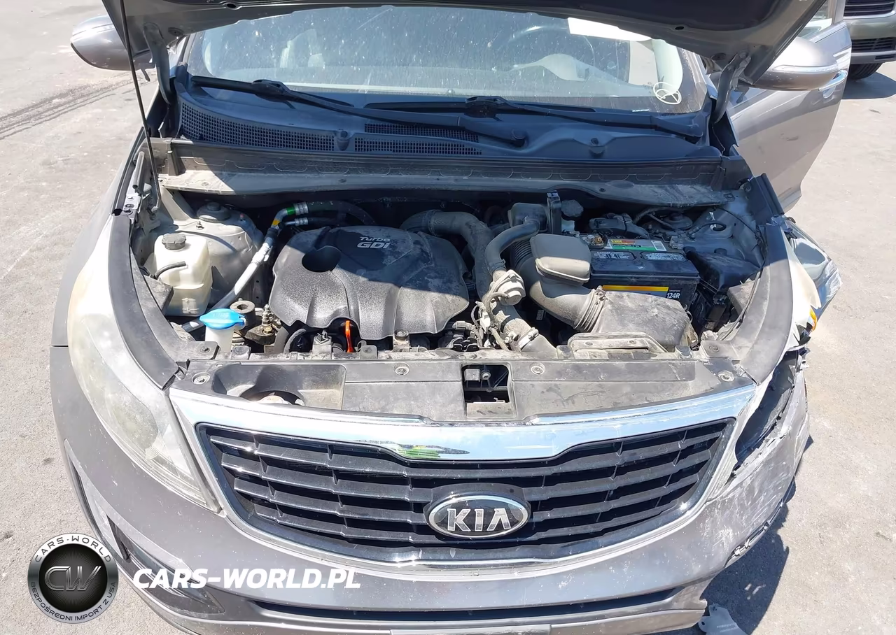 2014 Kia Sportage Sx VIN:KNDPCCA67E7656625 - 10