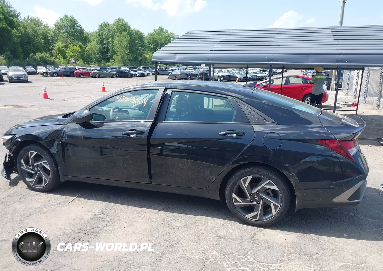 2025 Hyundai Elantra Sel Sport VIN:KMHLM4DG0SU011507 - 14