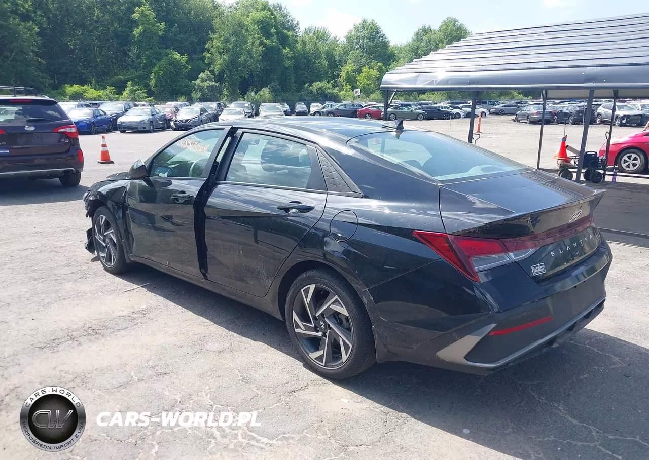 2025 Hyundai Elantra Sel Sport VIN:KMHLM4DG0SU011507 - 3