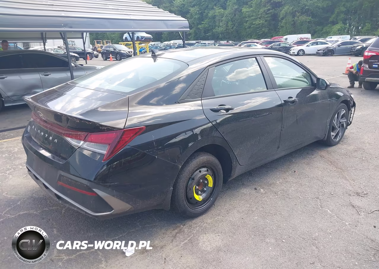2025 Hyundai Elantra Sel Sport VIN:KMHLM4DG0SU011507 - 4