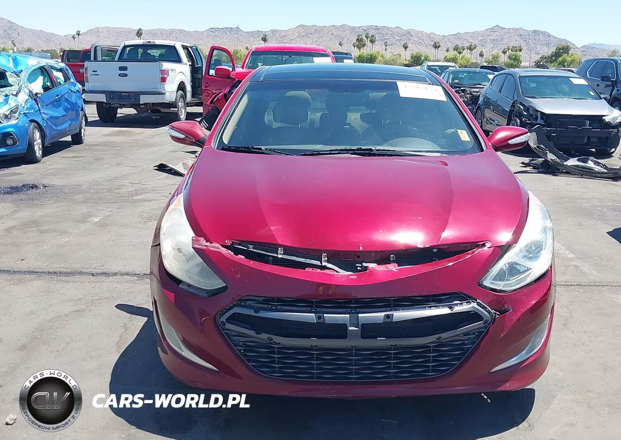 2012 Hyundai Sonata Hybrid VIN:KMHEC4A40CA057234 - 6