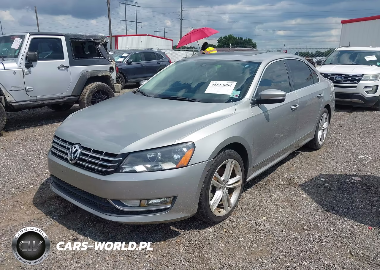 2014 Volkswagen Passat 2.0L Tdi Sel Premium VIN:1VWCN7A30EC058922 - 2
