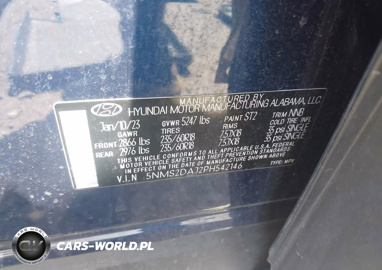 2023 Hyundai Santa Fe Sel VIN:5NMS2DAJ2PH542146 - 9