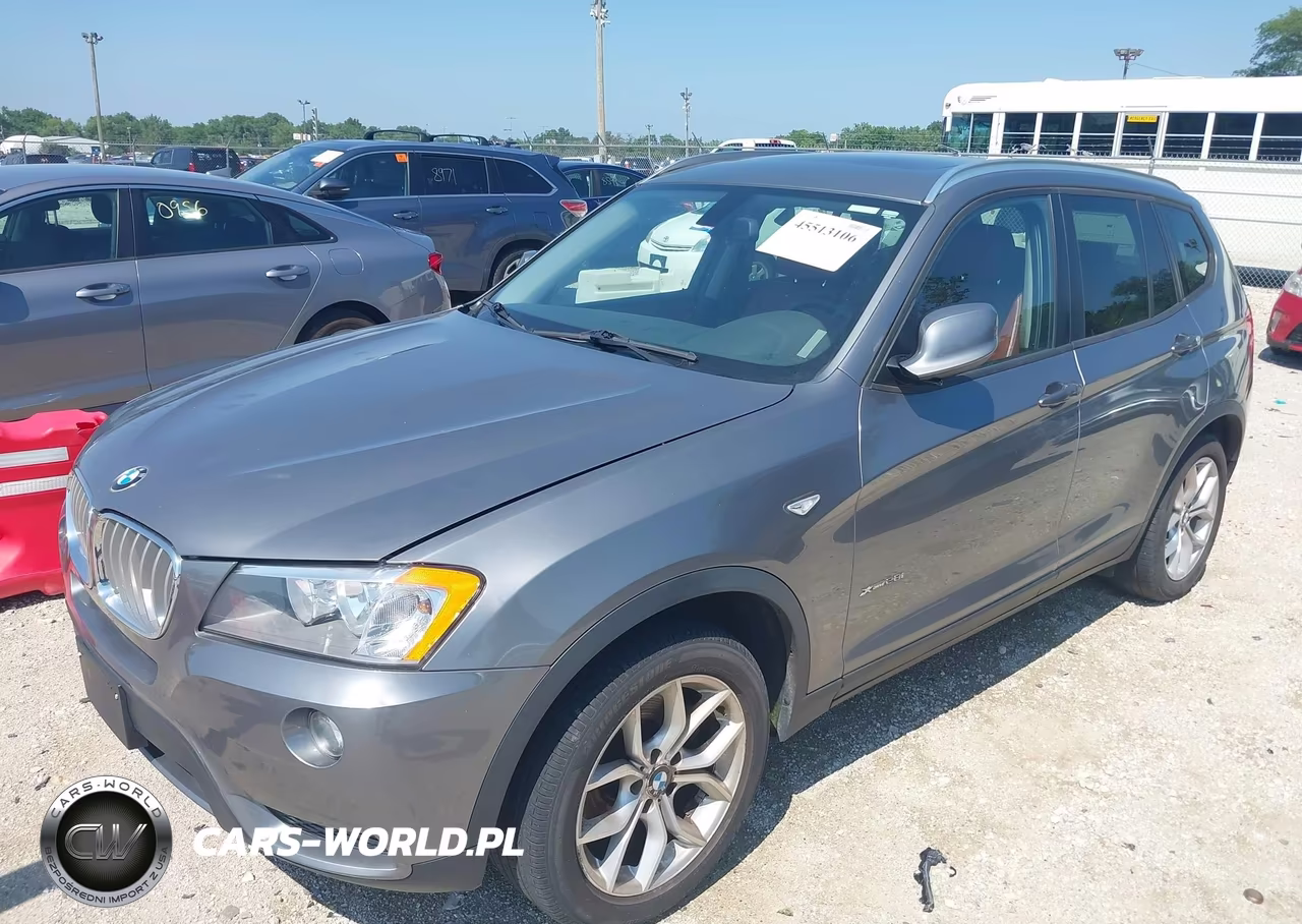 2013 BMW X3 xDrive28I VIN:5UXWX9C53D0A32210 - 2