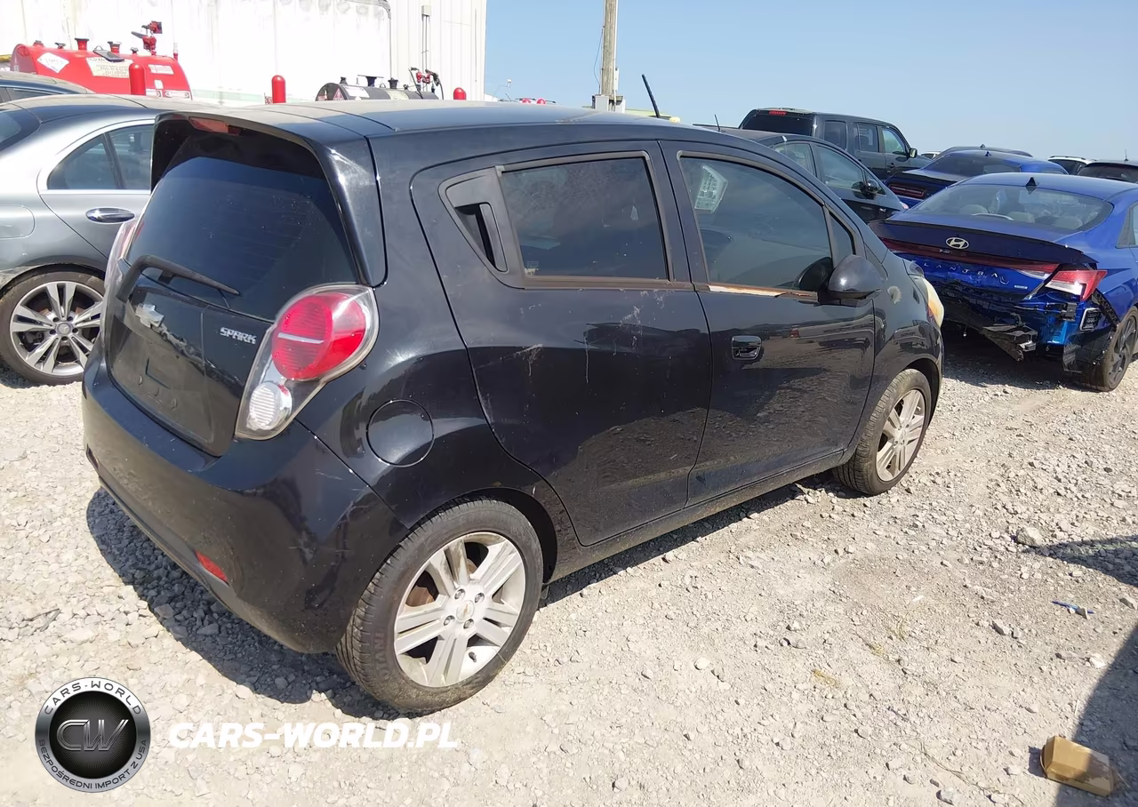 2014 Chevrolet Spark 1Lt Auto VIN:KL8CD6S97EC571676 - 4
