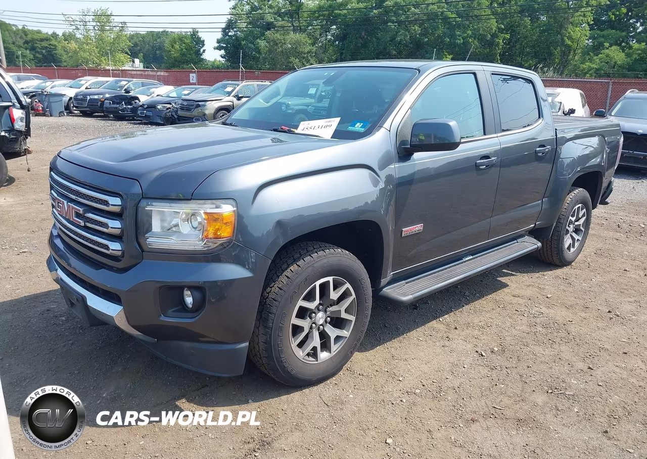 2016 GMC Canyon 4Wd Sle VIN:1GTG6CE39G1180231 - 2