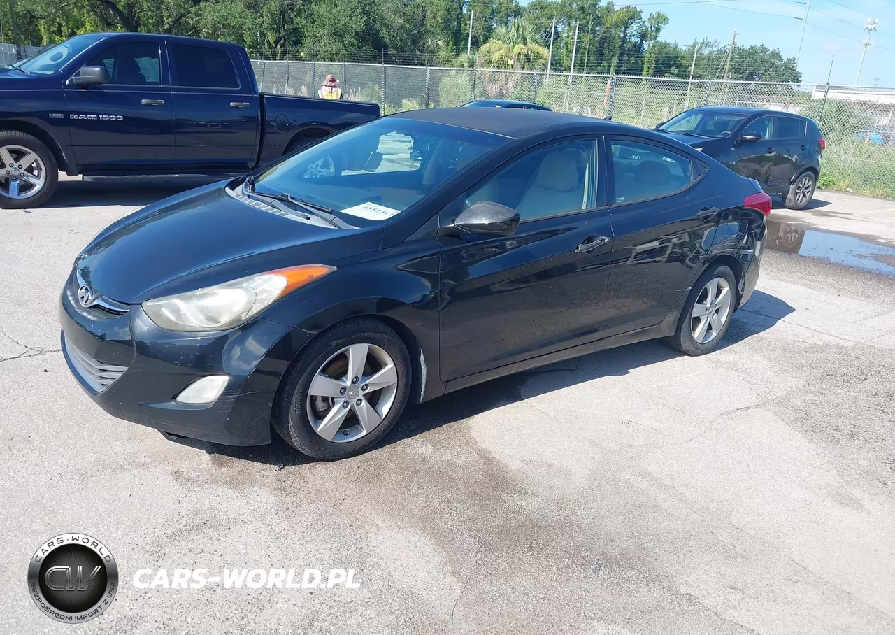 2013 Hyundai Elantra Gls VIN:5NPDH4AE2DH328184 - 2