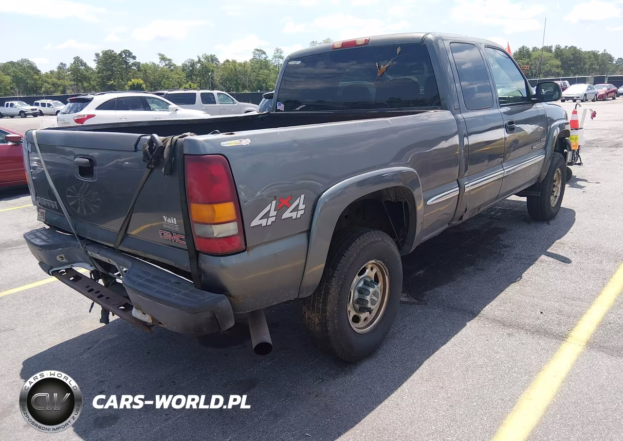 2002 GMC Sierra 2500Hd Sle VIN:1GTHK29132E123186 - 4